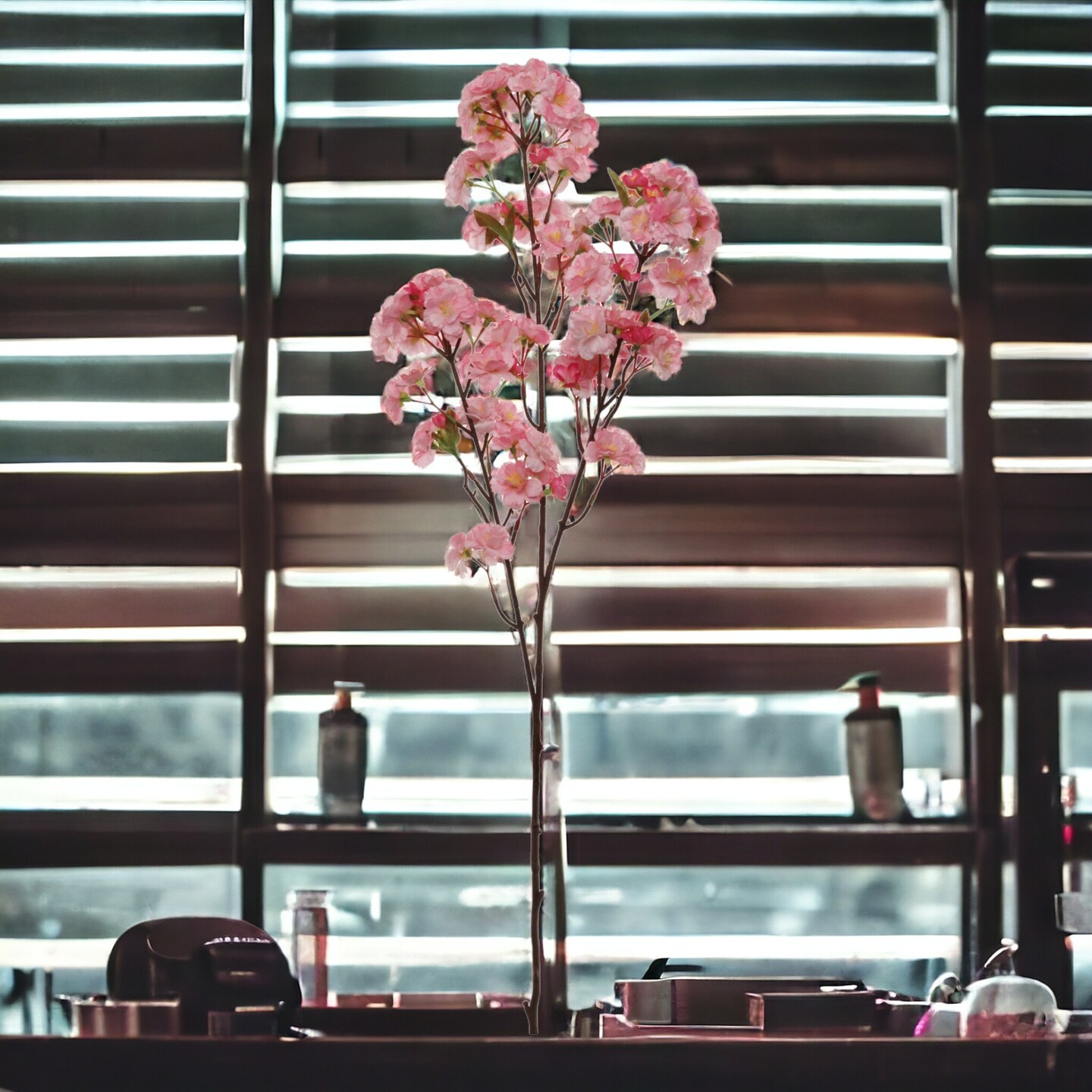 3-Pack: Pink Cherry Blossom Stems - Lifelike Silk Flowers, Perfect for Floral Arrangements, Bouquets & Home Decor, Floral Home by Artificial Flowers