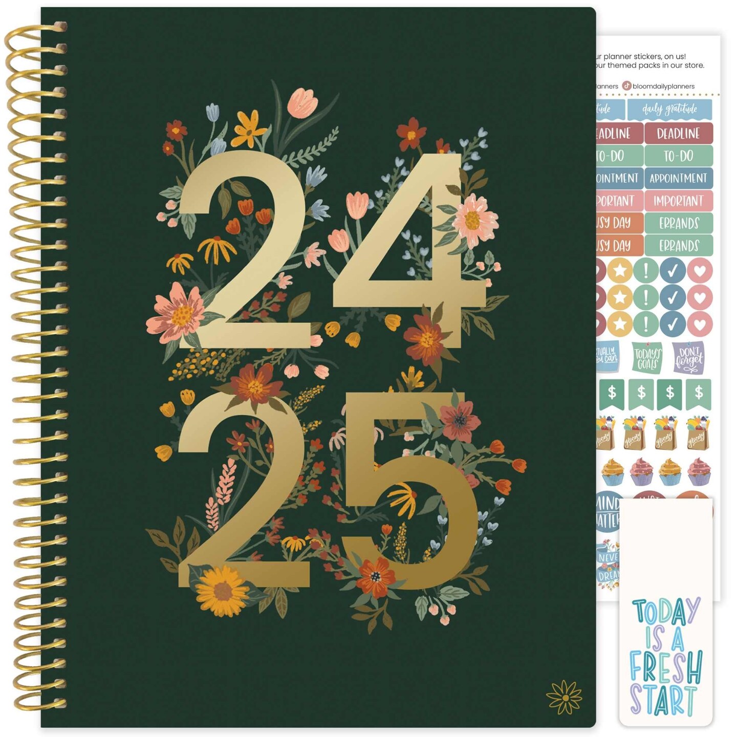 thumbnail image 2 of Bloom Daily Planners 2025 Planner (8.5" X 11") Calendar Year Day 2 of 10
