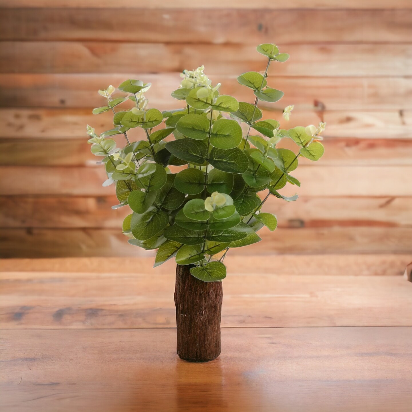 24-Pack: 20" Realistic Eucalyptus Bush with 75 Leaves, Floral Home by Artificial Flowers