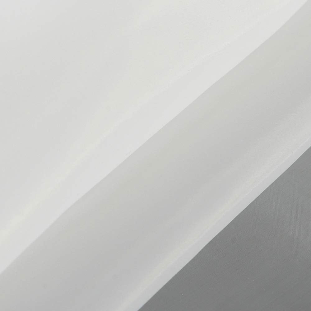 Silk Screen Printing Mesh, 100Mesh/40T White Yellow for Screen Printing Machine Equipment Accessories, Filter Painting, Polyester Fabric
