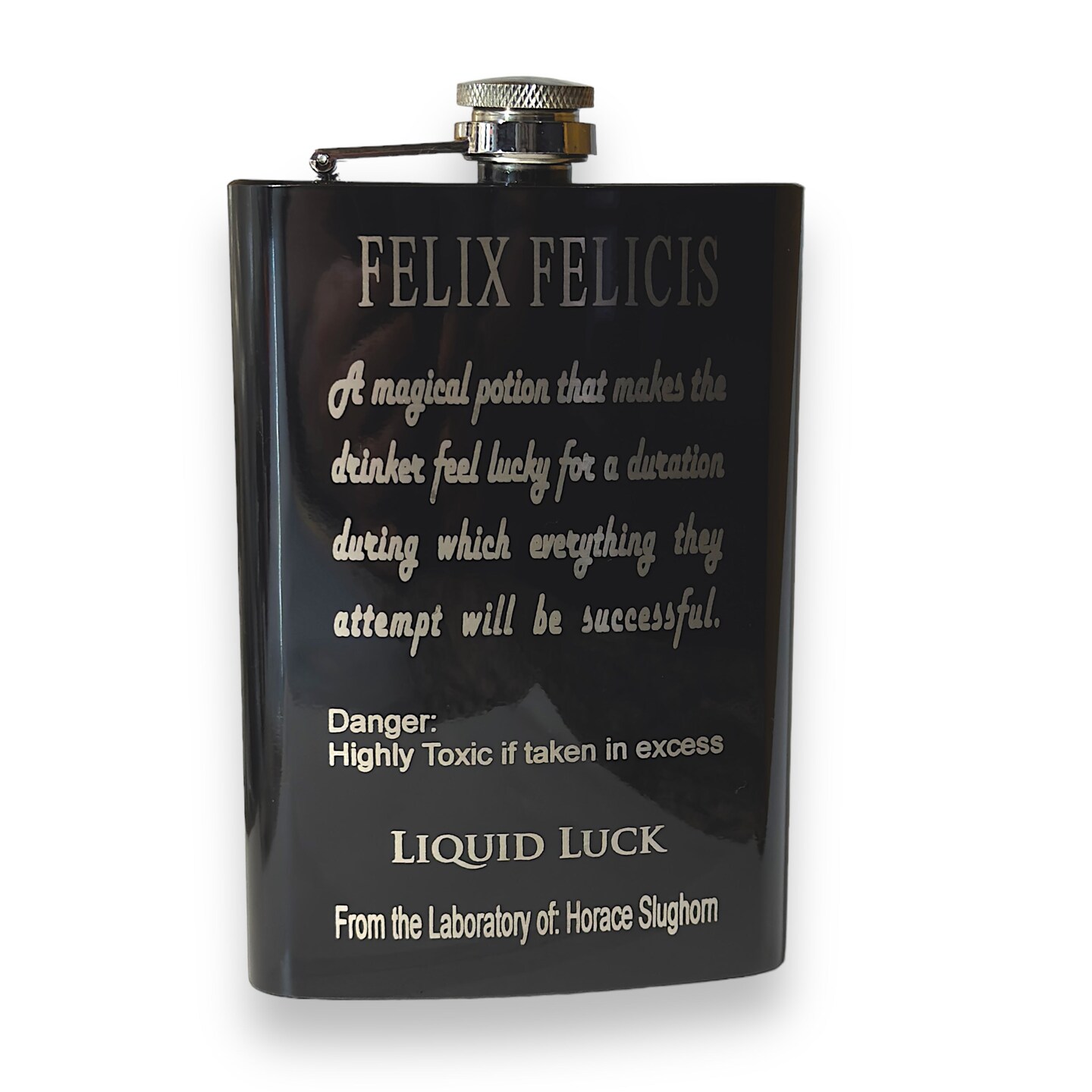 8oz BLACK Felix Felicis black flask 8oz BLACK Felix Felicis black flask
