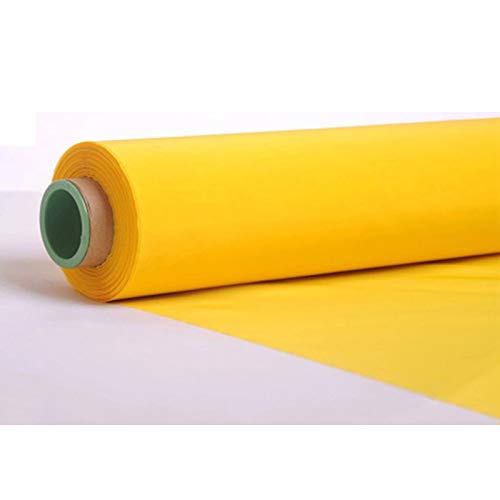 110 Mesh 3 Yards 50Inches(1.27m) Width Silk Screen Printing Fabric Mesh Screen Printing Mesh Wide High Tension Mesh Making Ink Supplies