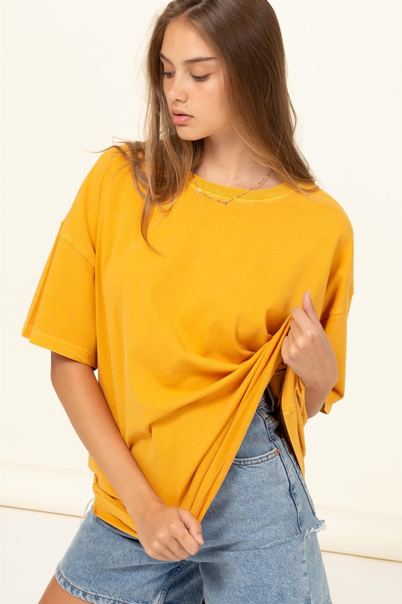 Cool and Chill Oversized Short Sleeve Crewneck T-Shirt