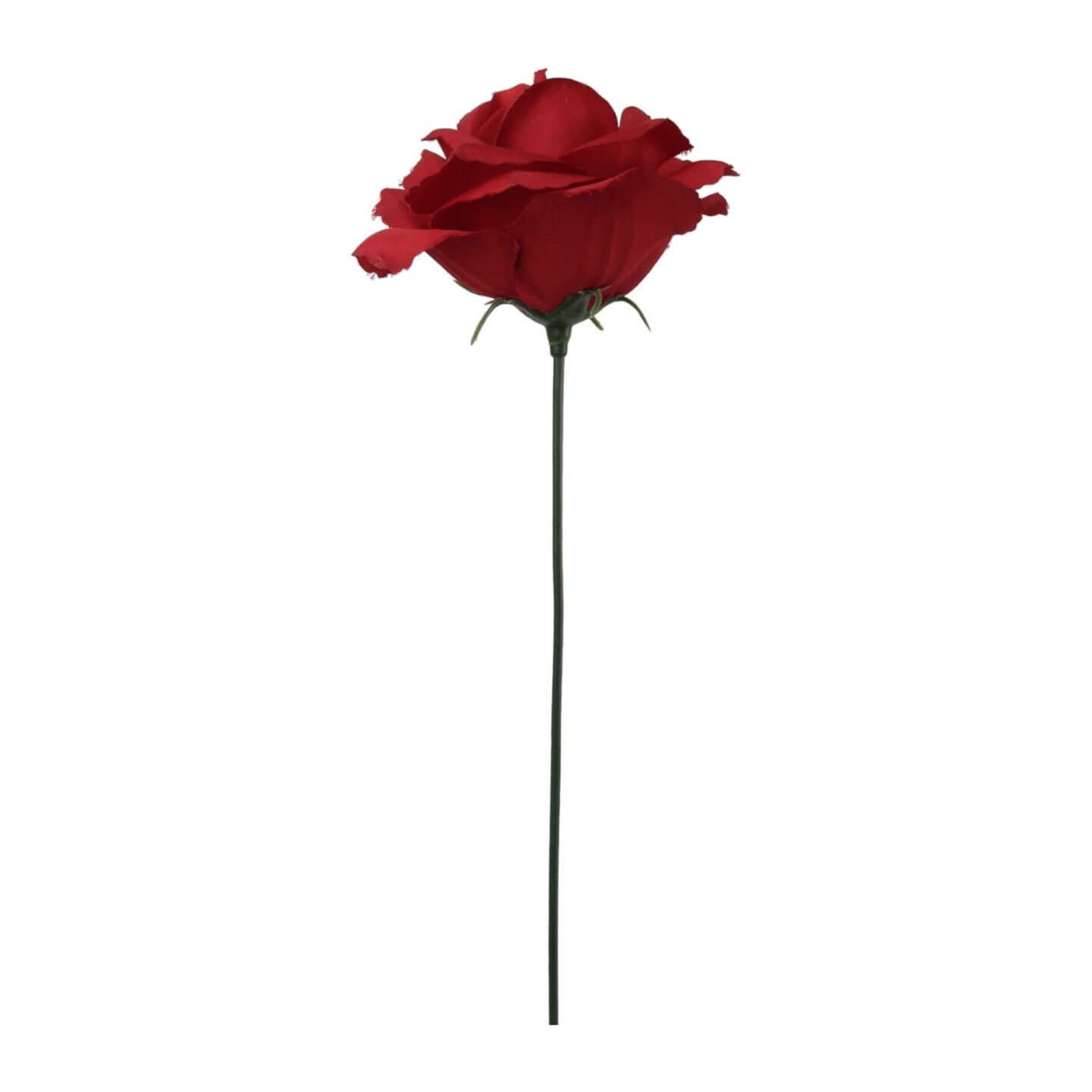 100-Pack: Burgundy Rose Picks, 8&#x22; Stems, 3&#x22; Wide, Floral Home by Artificial Flowers