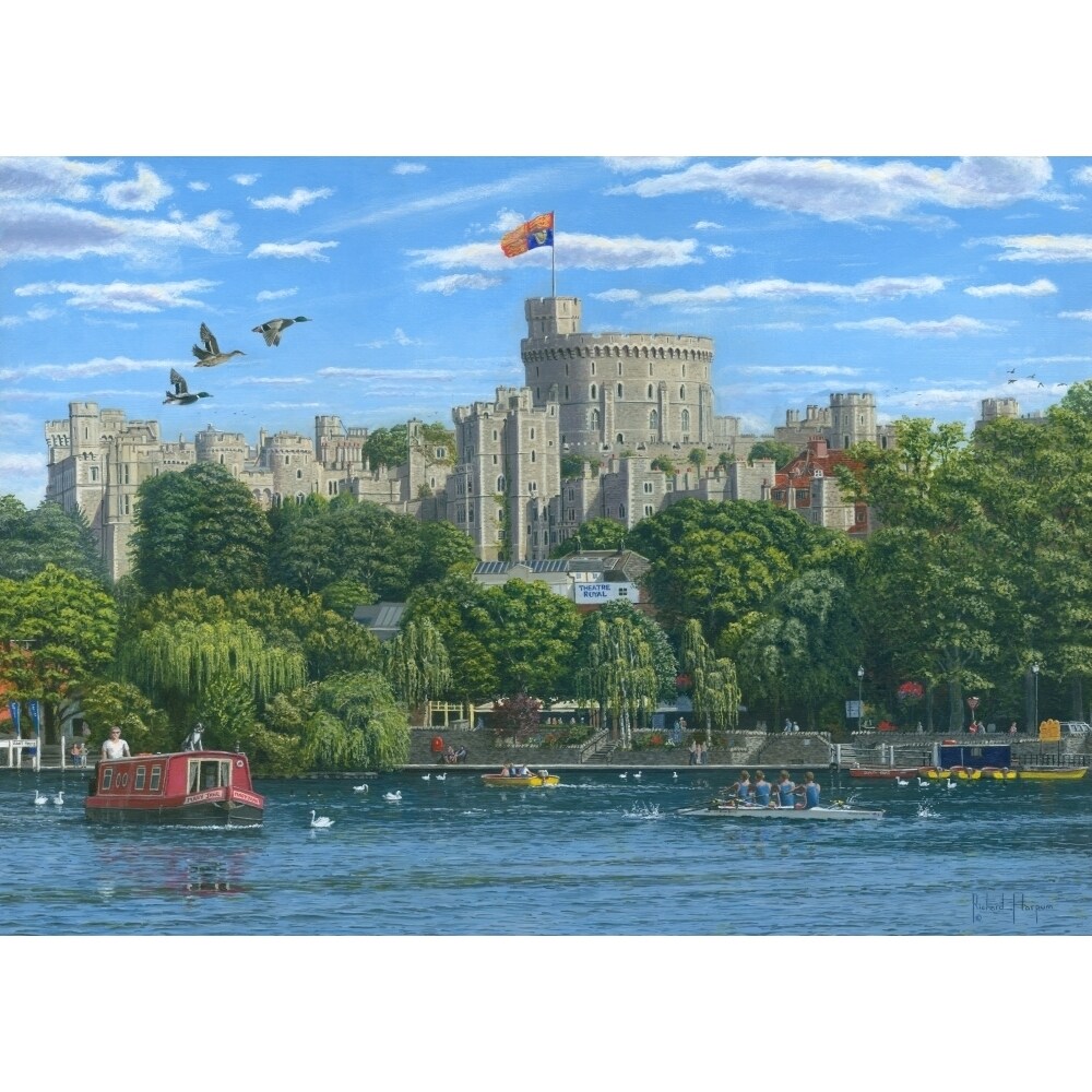 Windsor Castle Poster Print By Richard Harpum