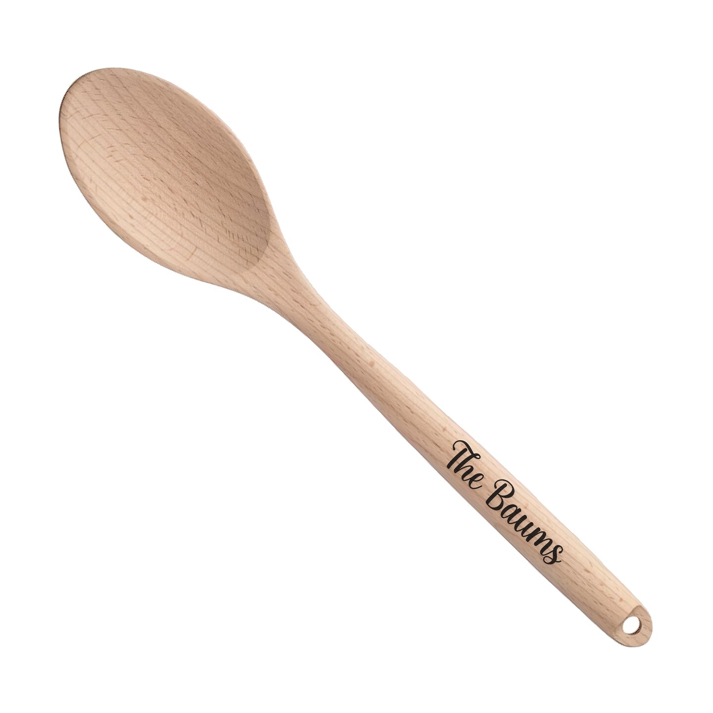 Personalized Wood Spoon | Serving Mixing Spoon Kitchen Decor | Unique Housewarming Wedding Bridal Shower Gift product 2