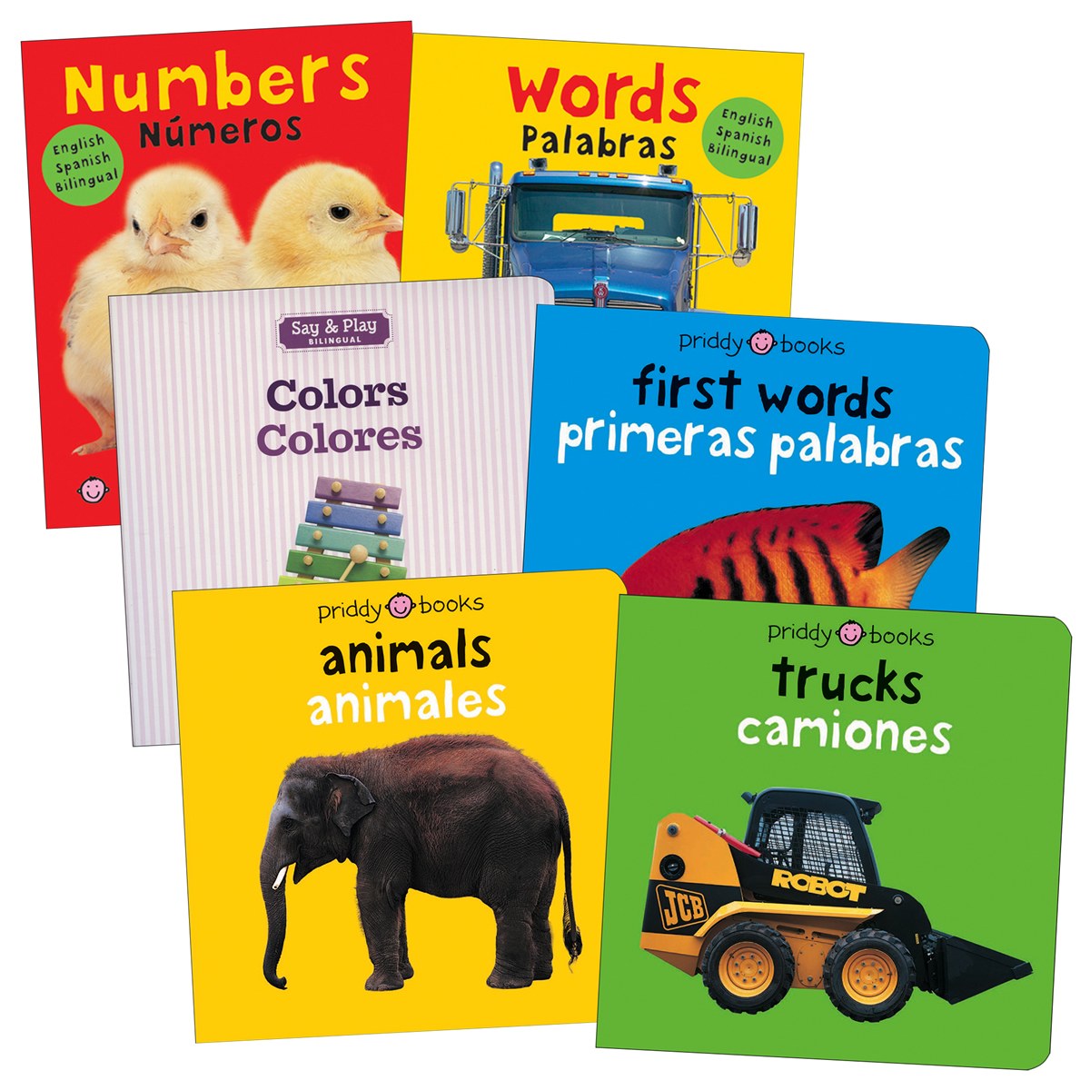 Kaplan Early Learning Company Toddler Basics Bilingual Board Books - Set of 6