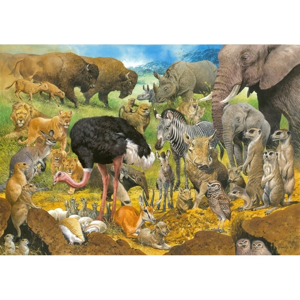 Pampas Parents Poster Print By John Francis