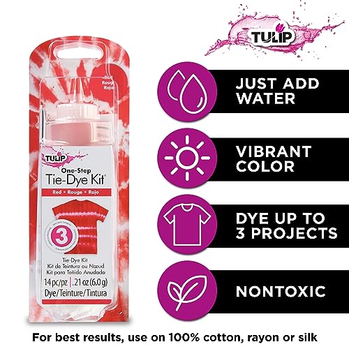 One-Step Tie-Dye Kit Tulip Fabric Dye