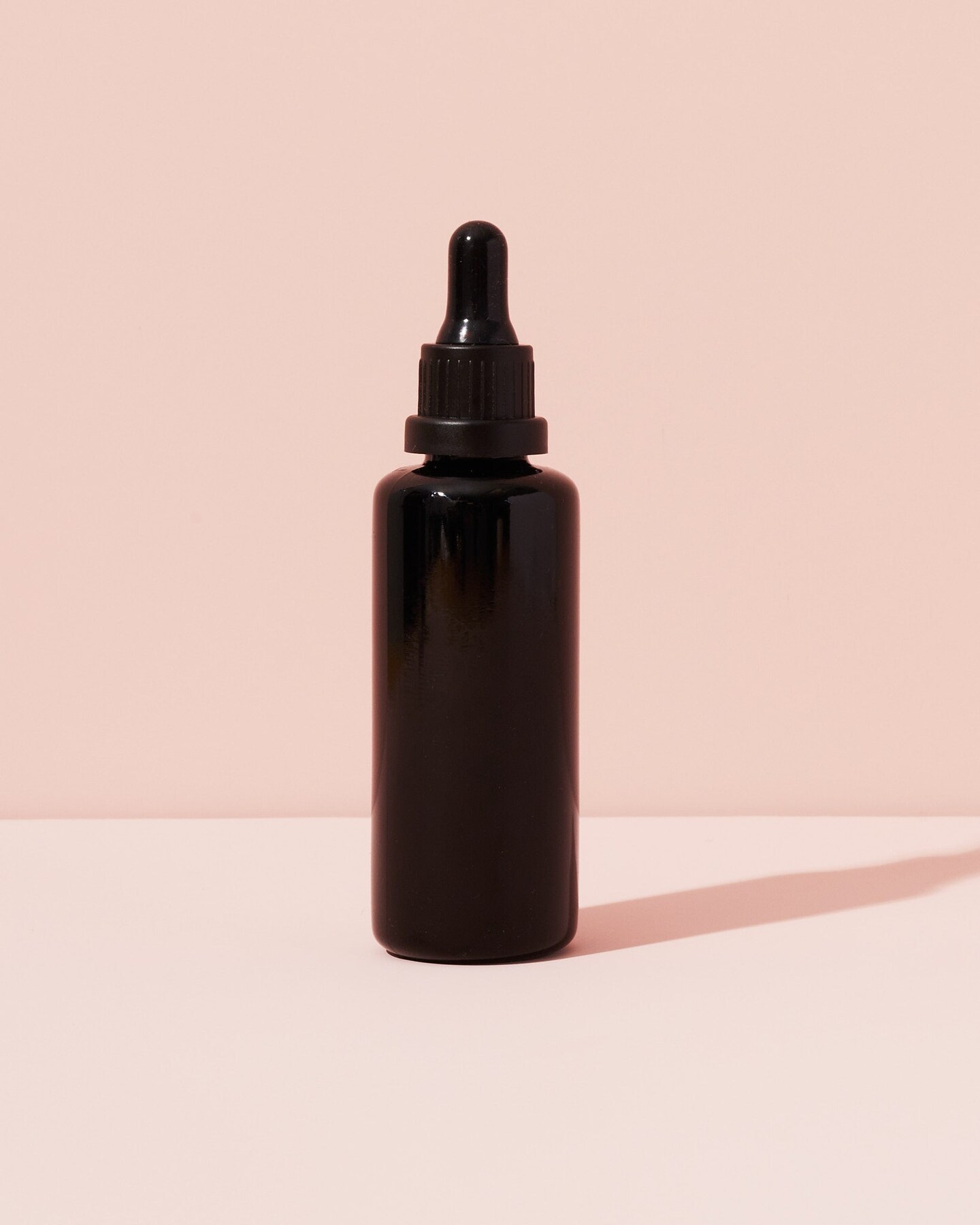 50ml Black UV Glass Dropper Bottles | Wholesale Packaging