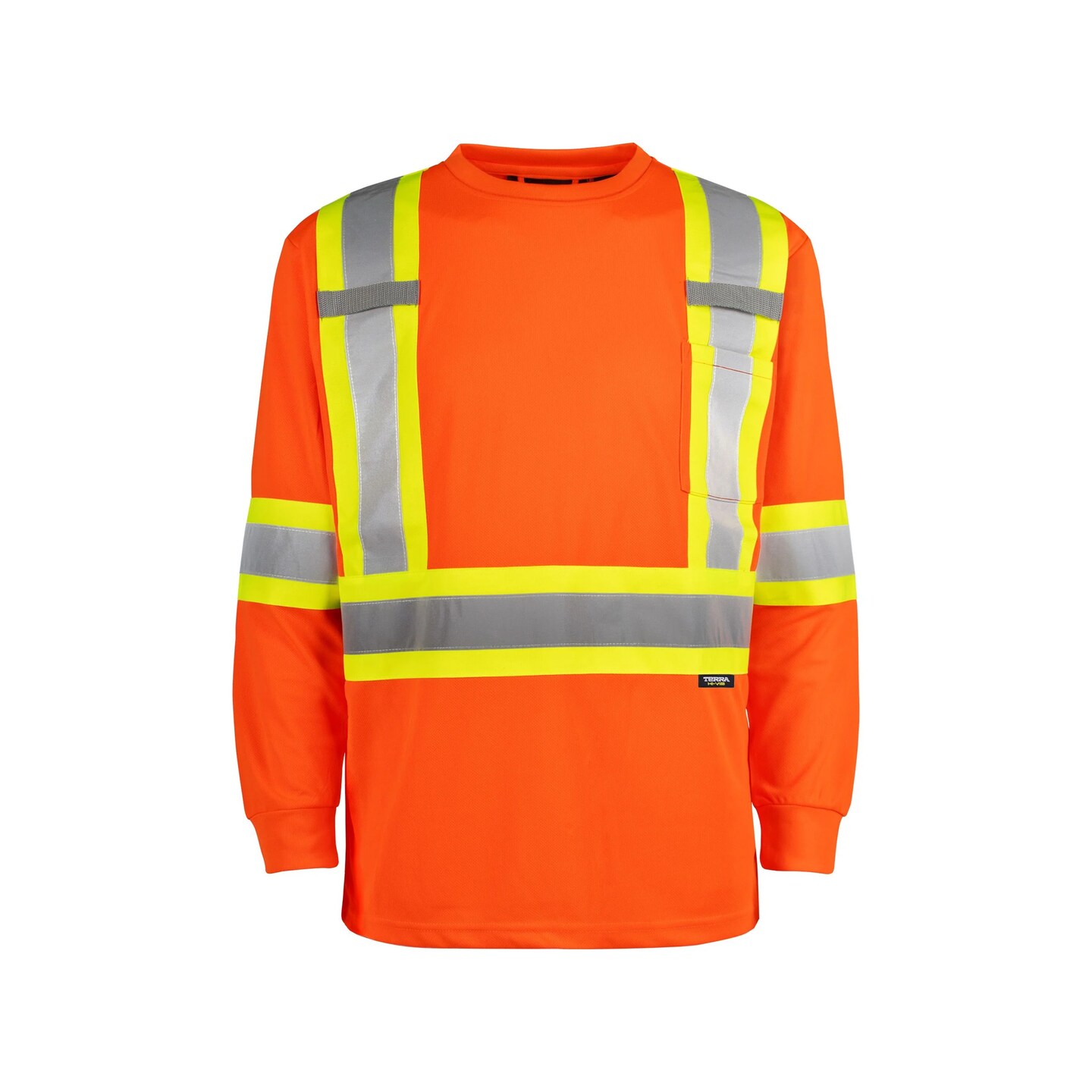 High Visibility Long Sleeve Safety T-shirt | RADYAN®