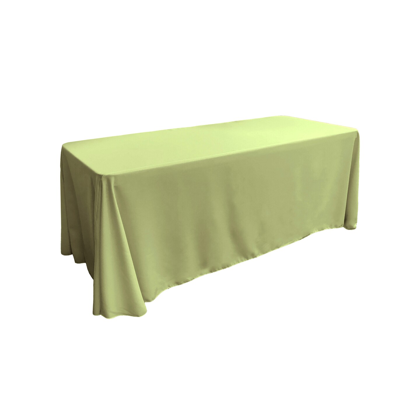 Polyester Poplin Rectangular Tablecloth 90 By 132-inch