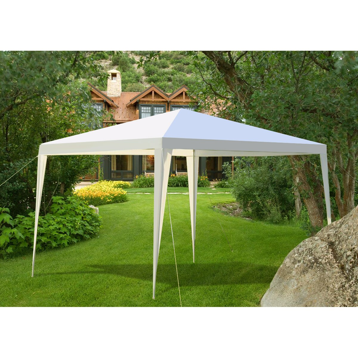 Outdoor Heavy Duty 10X10 Canopy Party Wedding Tent Gazebo Pavilion ...