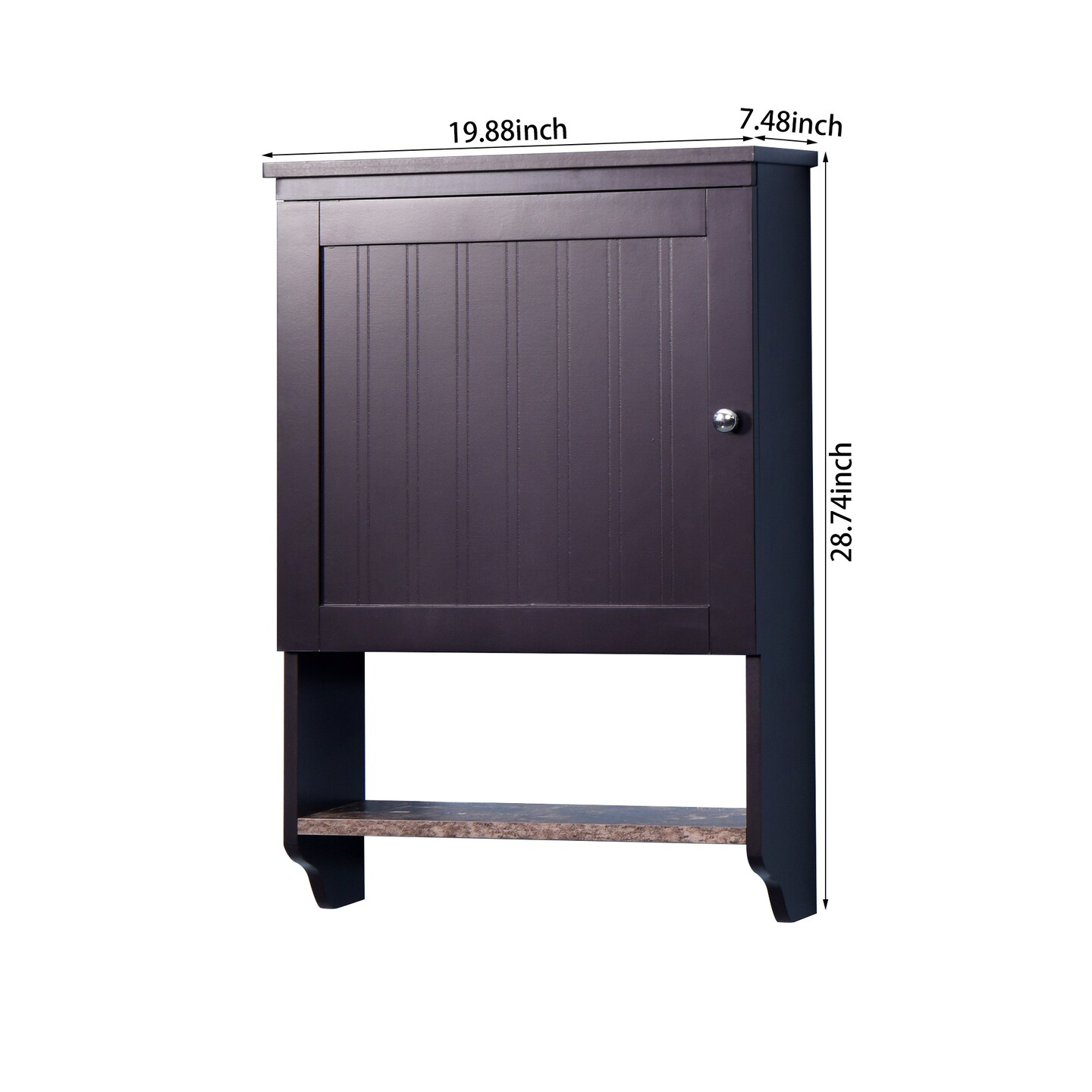 Espresso Bathroom Wall Cabinet | Maximize Storage with Style