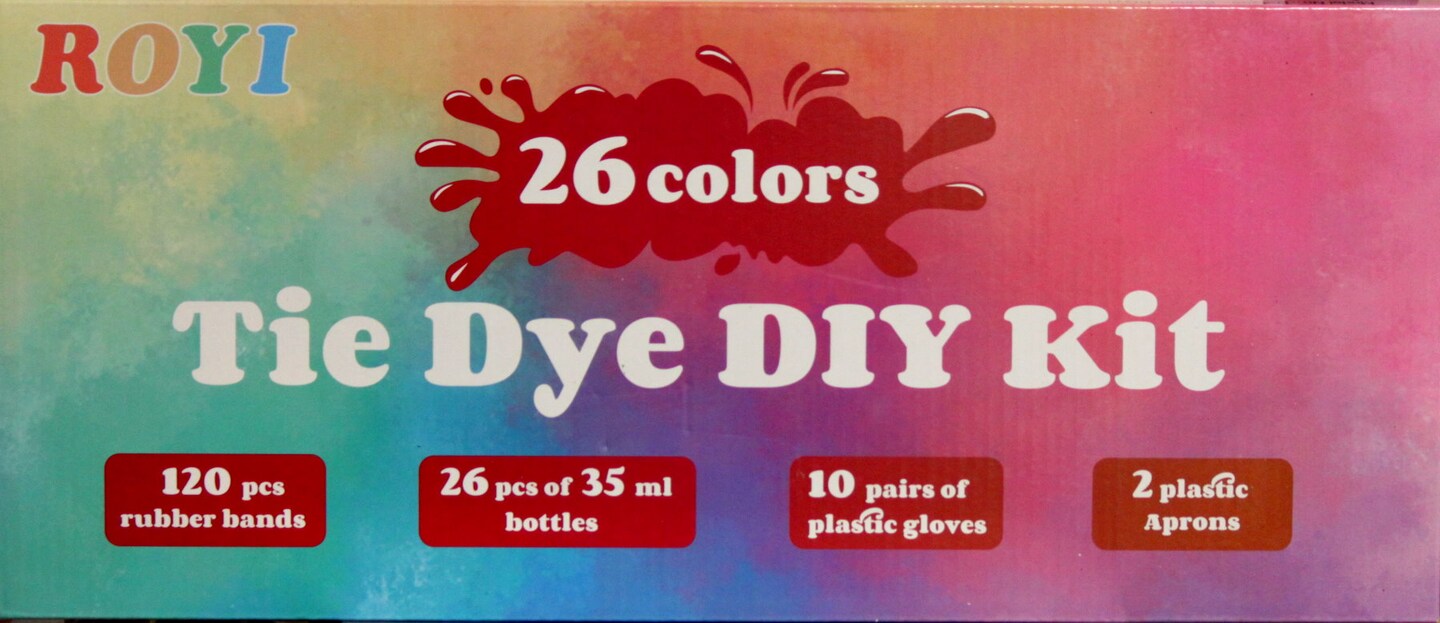 Tie Dye Diy Kit-120 Pieces