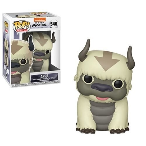 Appa Funko Pop Avatar Animation 540 Collectible Figure 375 Inches Licensed