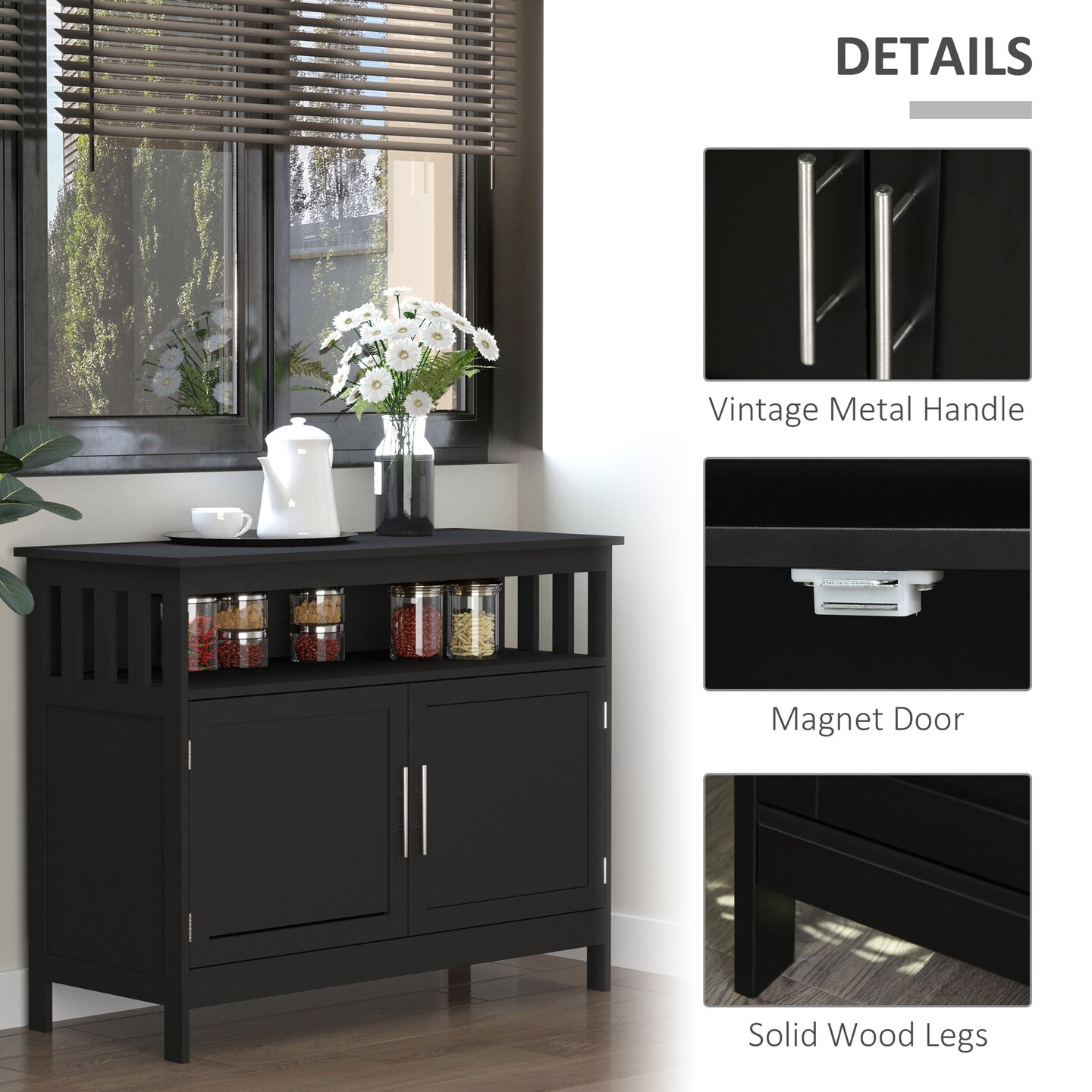 Modern Buffet Cabinet | 55.0 | Stylish Storage Solution