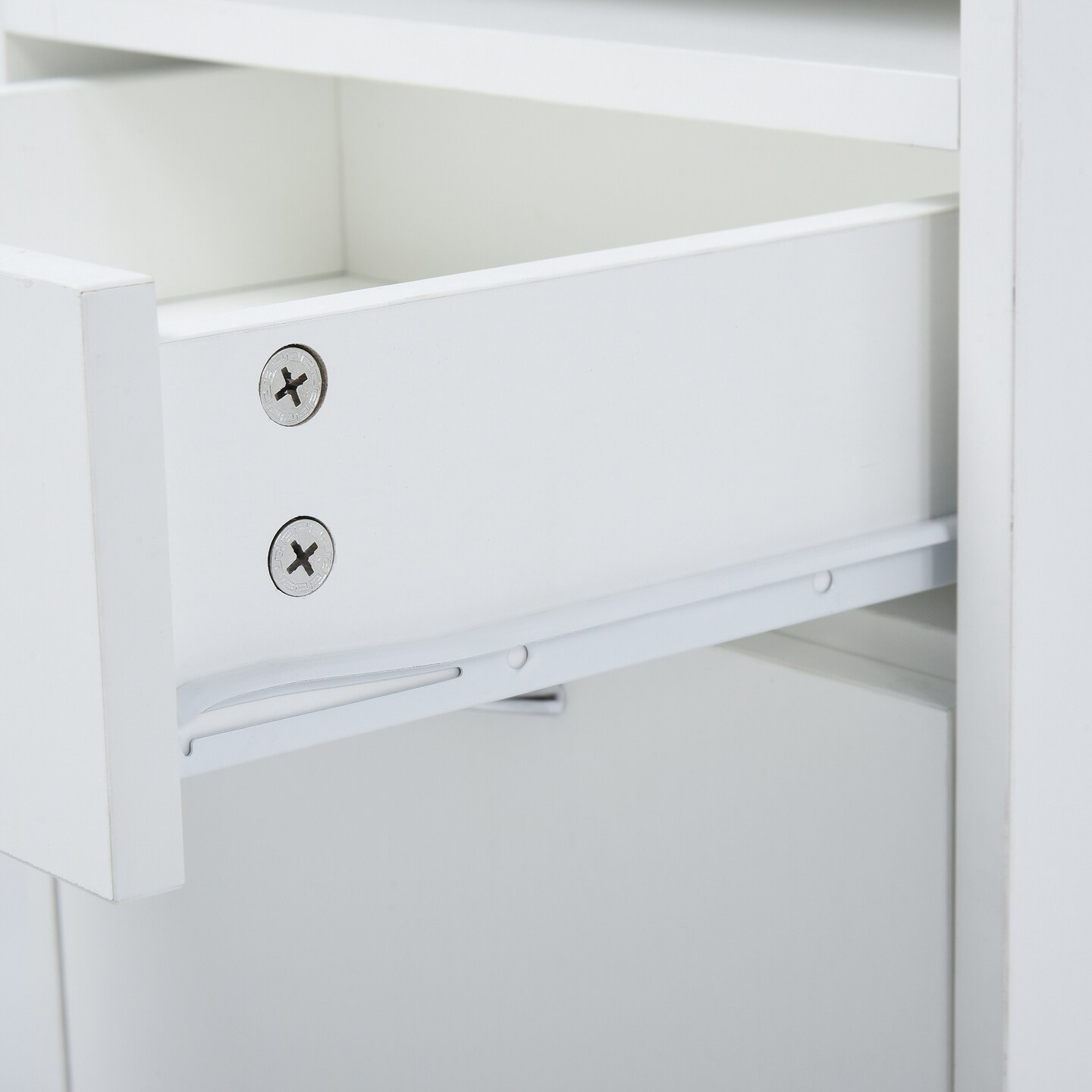 Storage Cabinet Organizer with Drawer and Cabinet | Effortlessly Organized