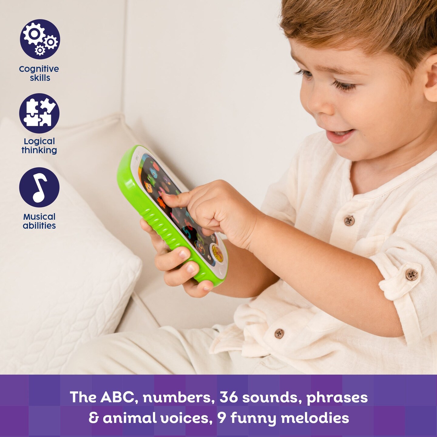 Kids Hits Educational Toddler Smart Phone Toy Counting Fun