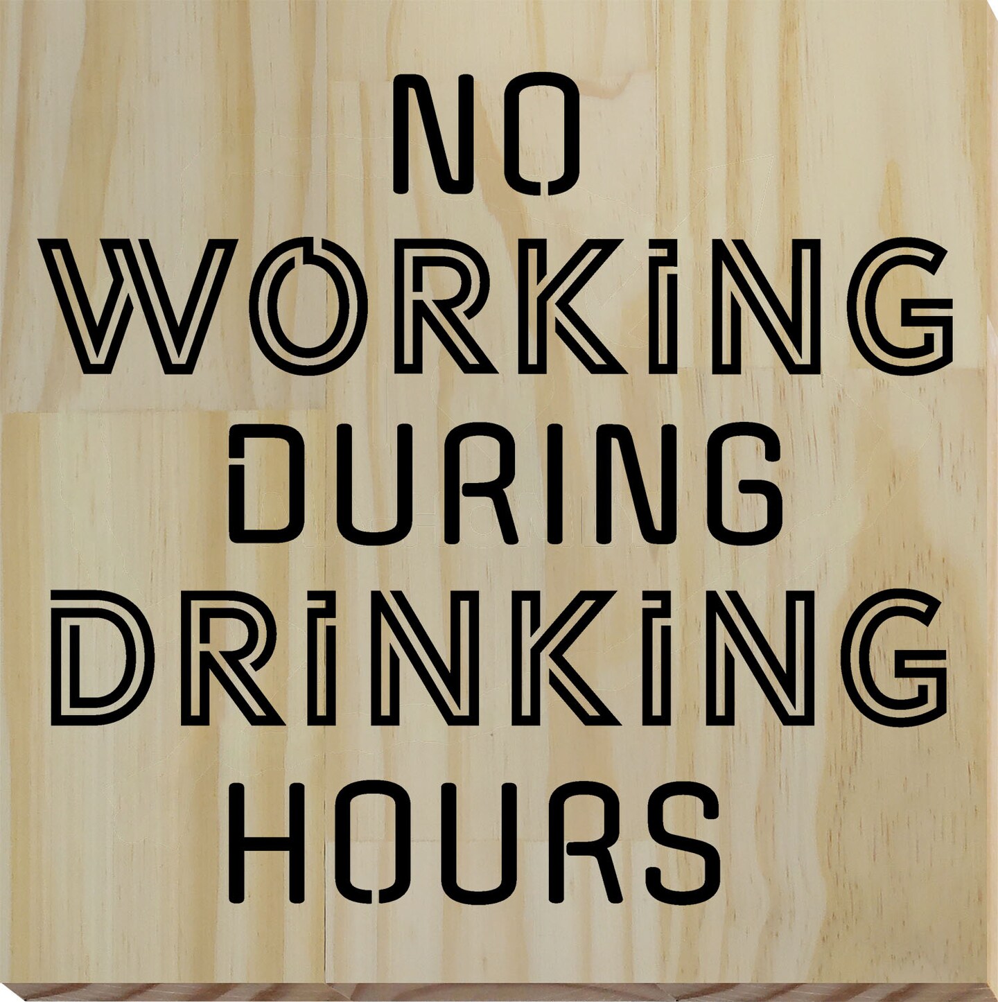 Man Cave Wood Wall Art Collection