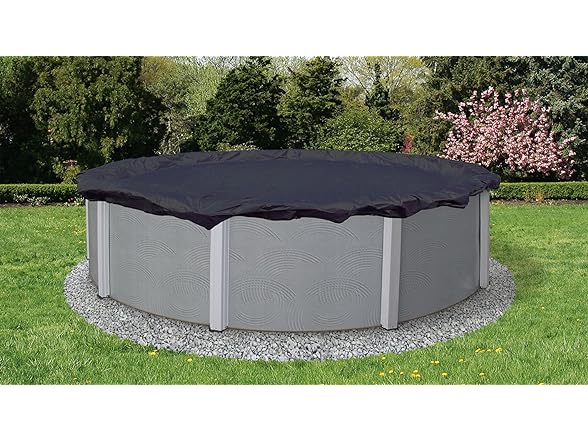Blue Wave BWC704 Bronze 18-ft Round Above Ground Pool Winter Cover | MINA&#xAE;