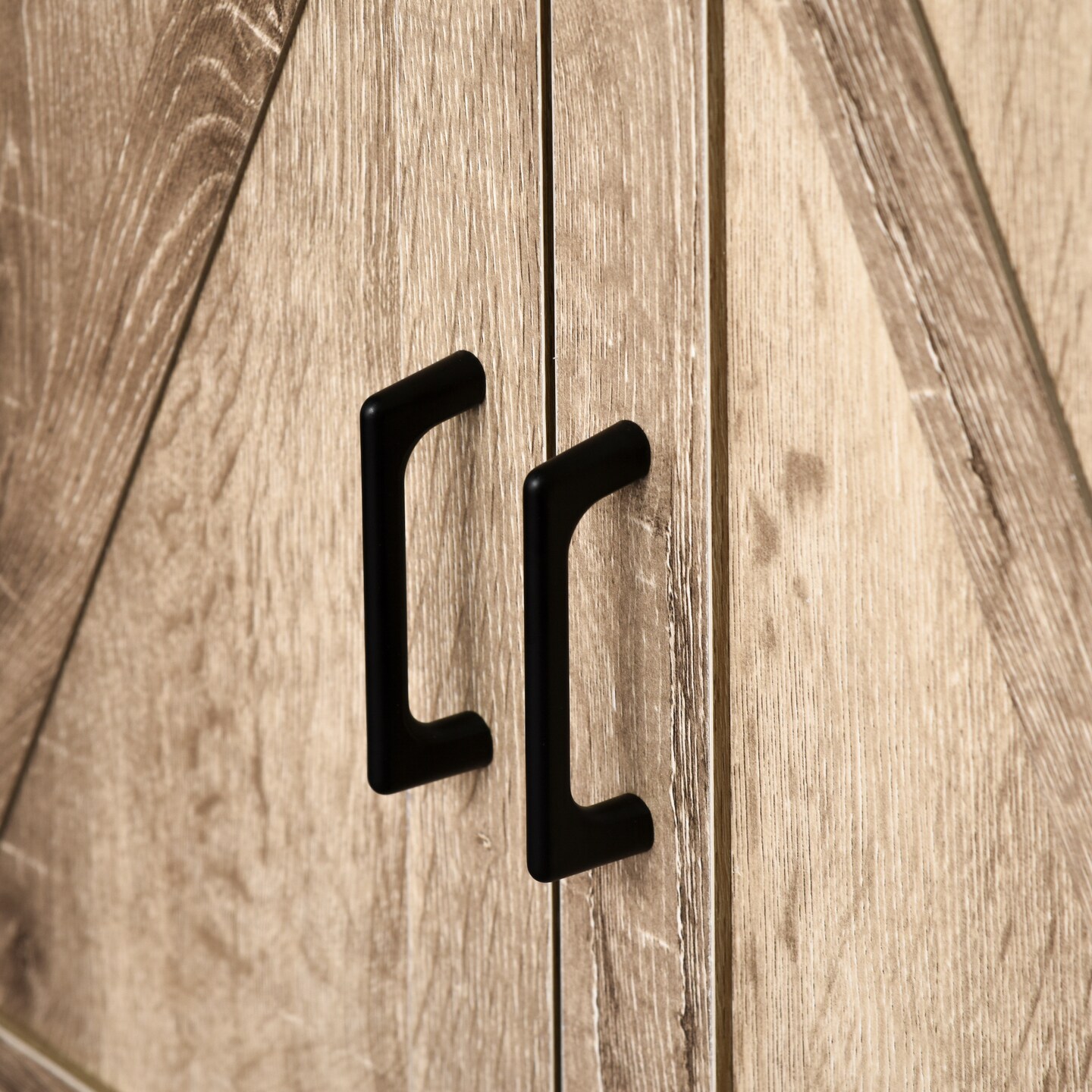 Rustic Buffet Cabinet with Barn Door Design - 59.4 | Elevate Your Decor