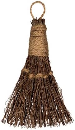 Cinnamon Broom 6&#x22; - Cinnamon Broomstick Scented 1 Pack -Mini Broom - Witches Broom Cinnamon Broomstick Decoration for Halloween