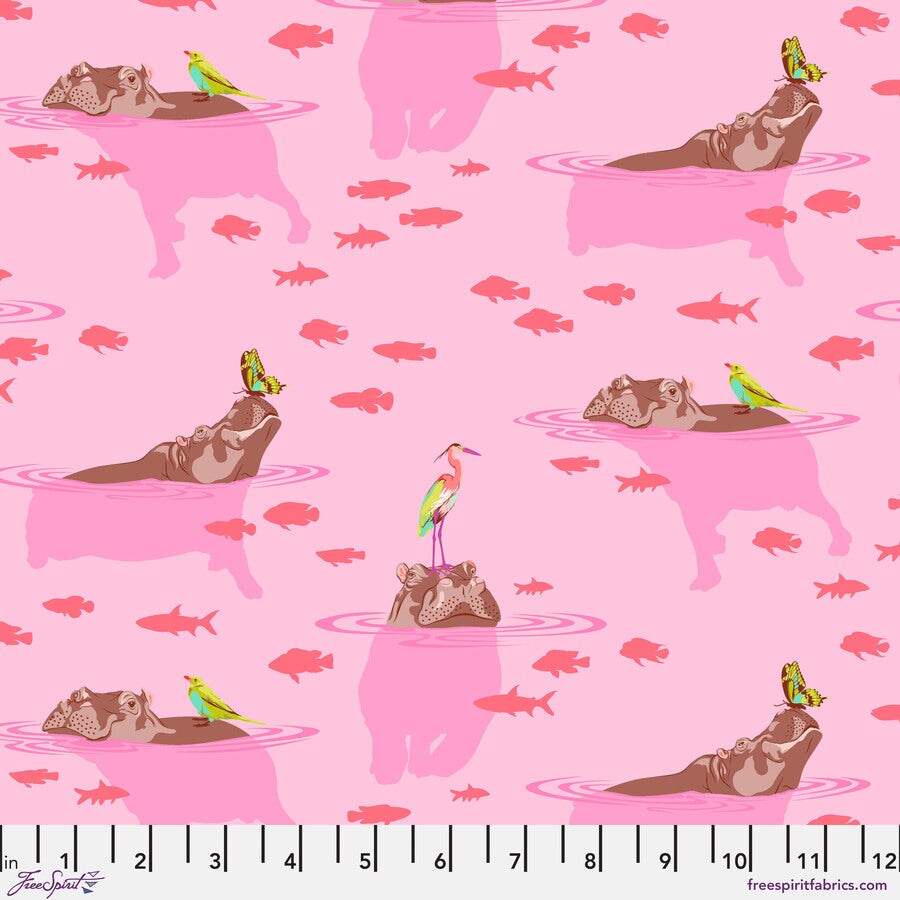 My Hippos Don&#x27;t Lie - NOVA | Everglow || Tula Pink