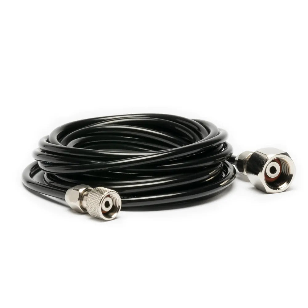 Iwata 10' Straight Shot Airbrush Hose with Iwata Airbrush Fitting and 1/4" Compressor Fitting