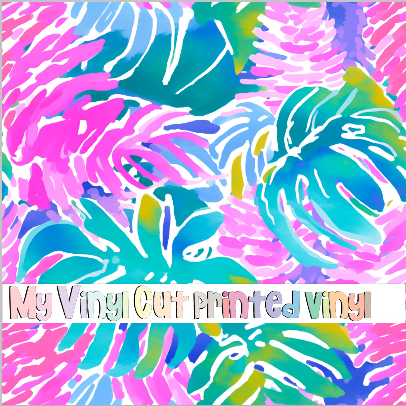 12 x 12 inch Sheet of Printed Vinyl or HTV in the K80-5 Pattern ...