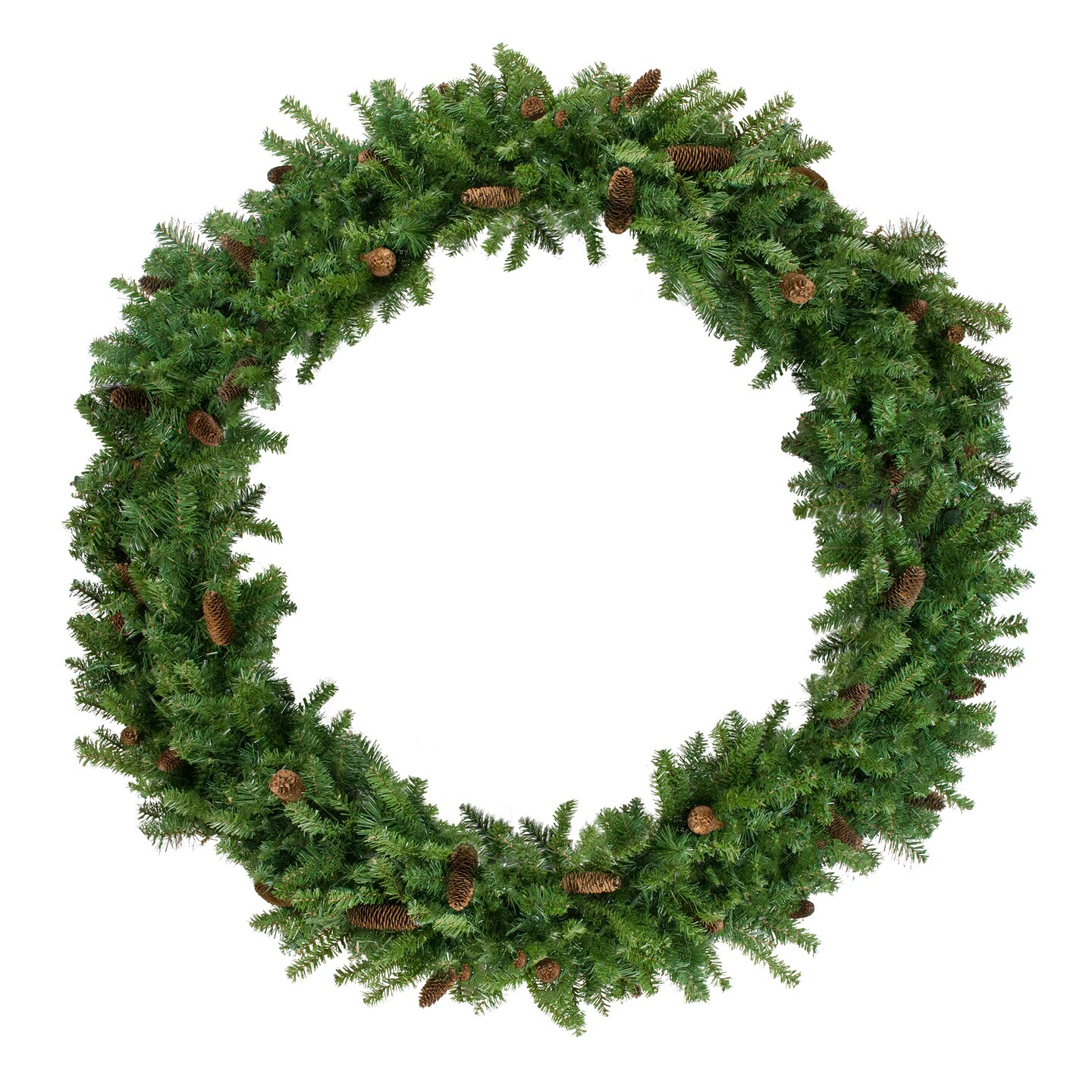 Northlight Dakota Red Pine Commercial Artificial Christmas Wreath - 5&#x27; - Unlit