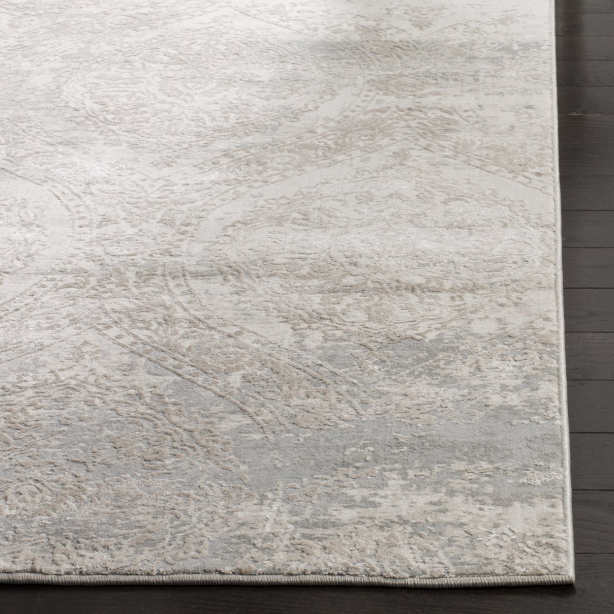 Safavieh Princeton Collection Prn715G Grey / Beige Rug Transitional Rug