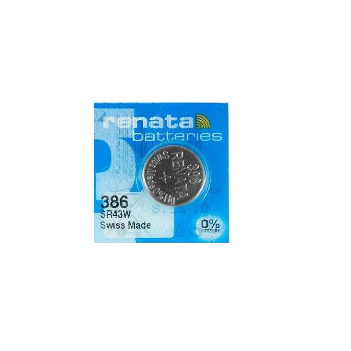 Renata 386 Watch Battery 386 (Sr43W)