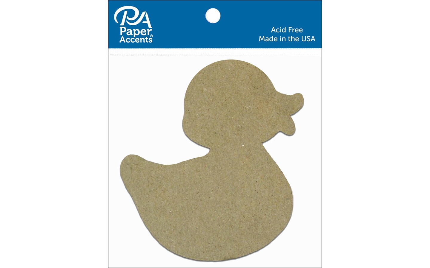 Chip Shape 8pc Rubber Duck Natural