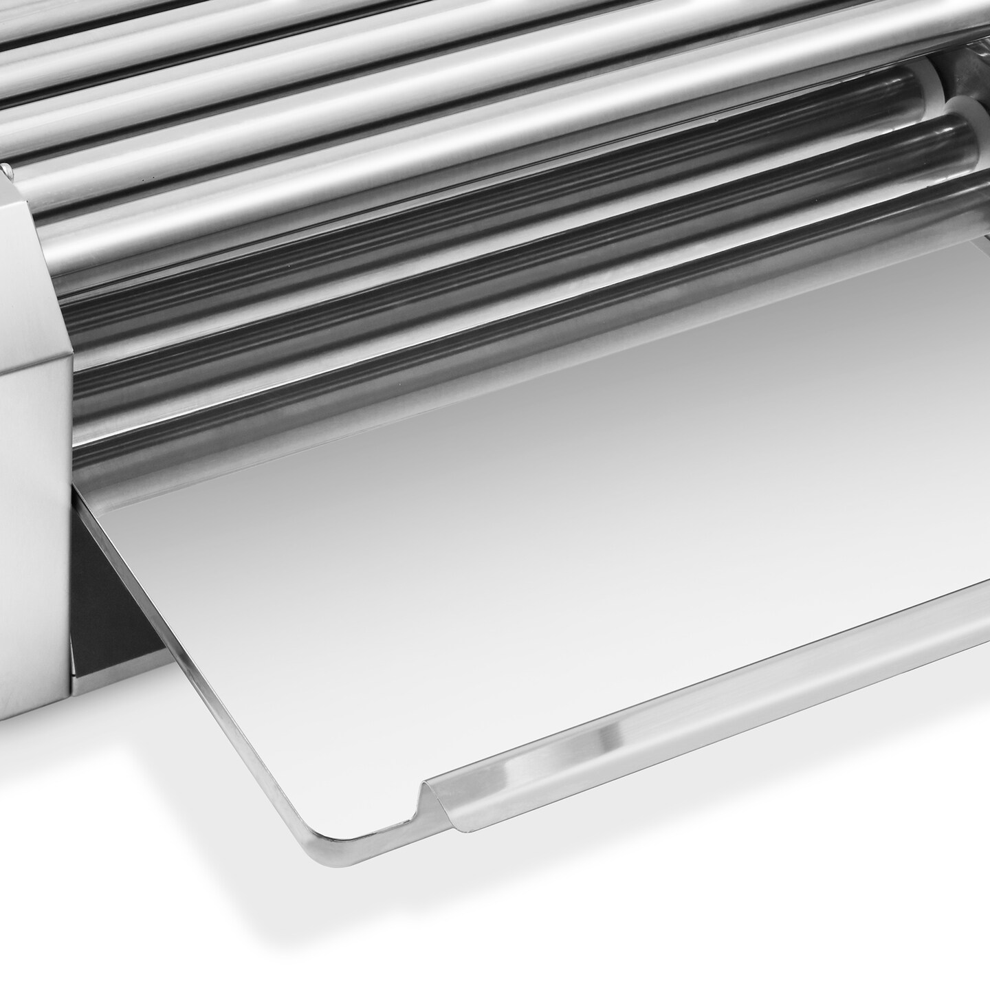 Olde Midway Hot Dog Rollers with Cover, Electric Grill Cooker Machines - Commercial Grade