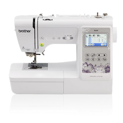 Brother SE600 Sewing and Embroidery Machine 4x4 With SABESBLUE