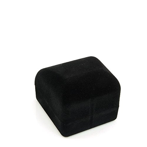 JewelrySupply Small Earring Box Black Flocked