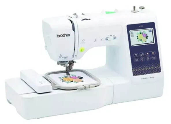 Operation Panel and Keys of the Brother SE625 Embroidery Machine 