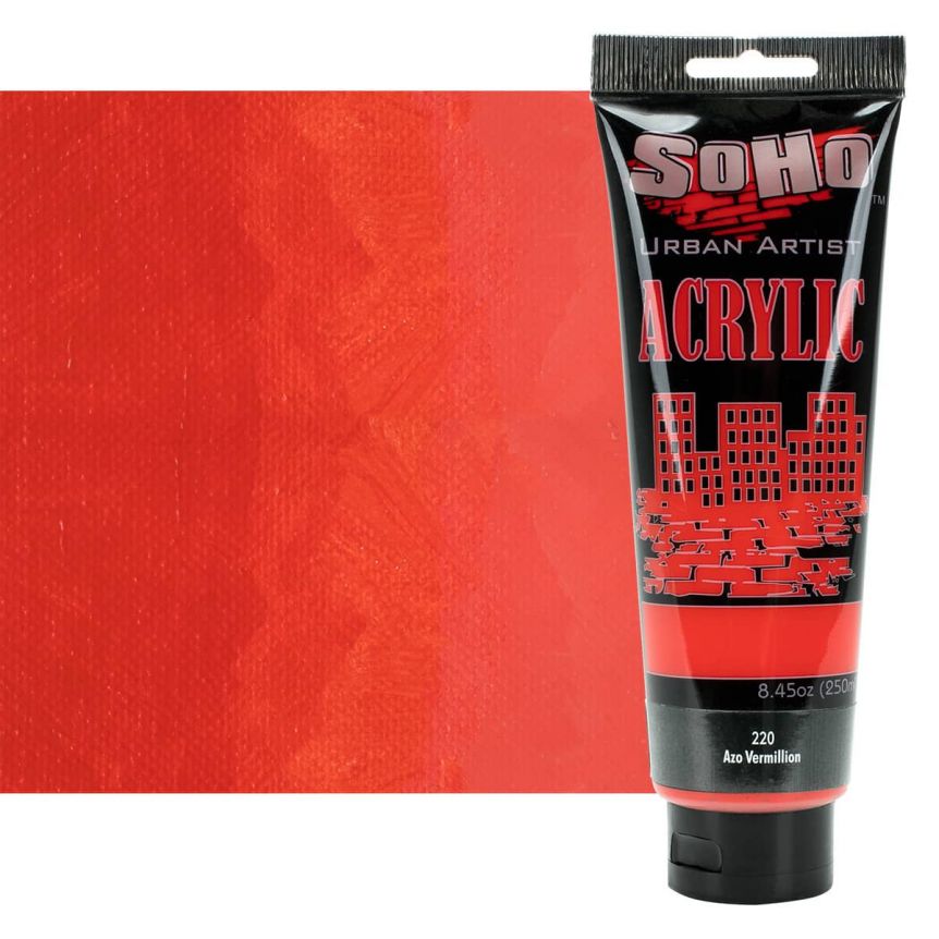 SoHo Urban Artist Acrylic Paint - Thick, Rich, Water-Resistant, Heavy Body Paint