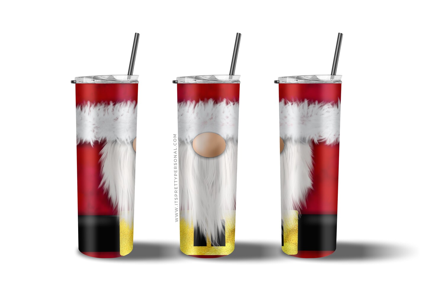 #515 CLEAR Hanging With My Gnomies- 9.4" x 8" Pattern Vinyl Wrap