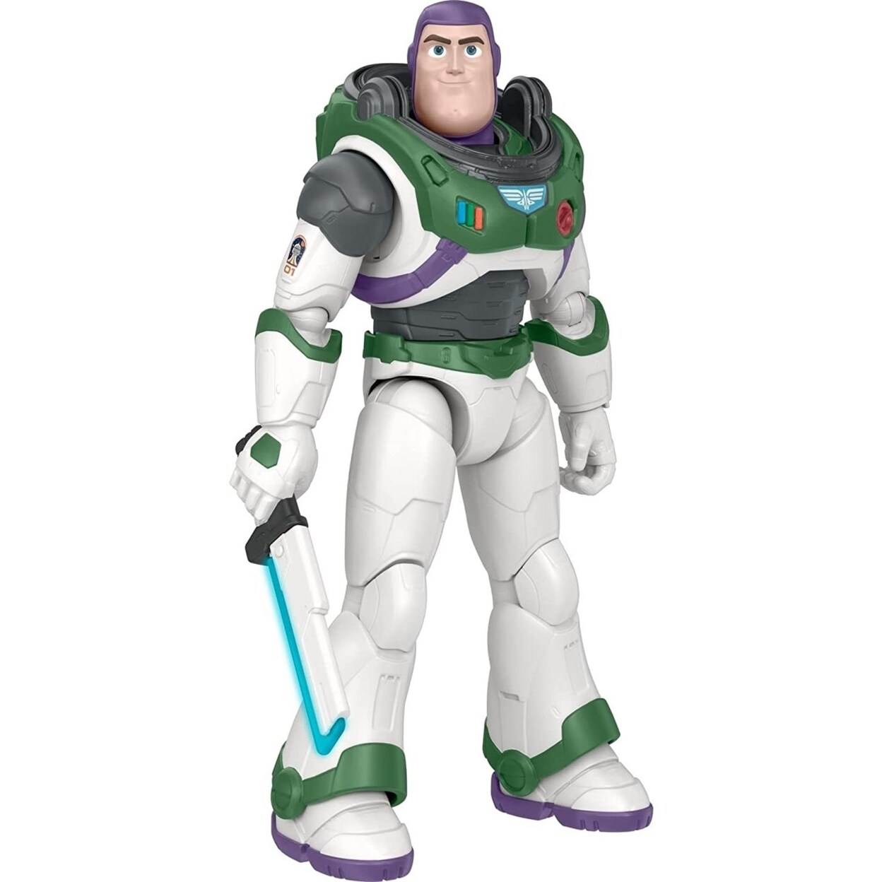 Mattel Buzz Lightyear 12" Laser Blade Toy Sounds Disney Pixar Action Figure