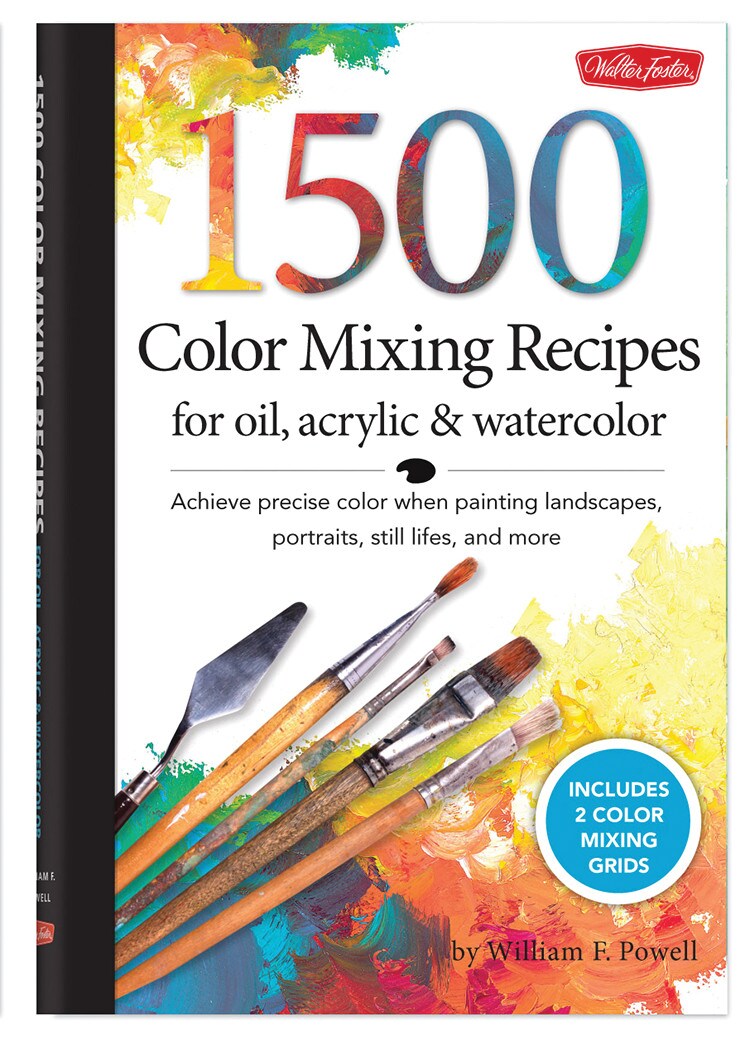 Walter Foster 1,500 Color Mixing Recipes