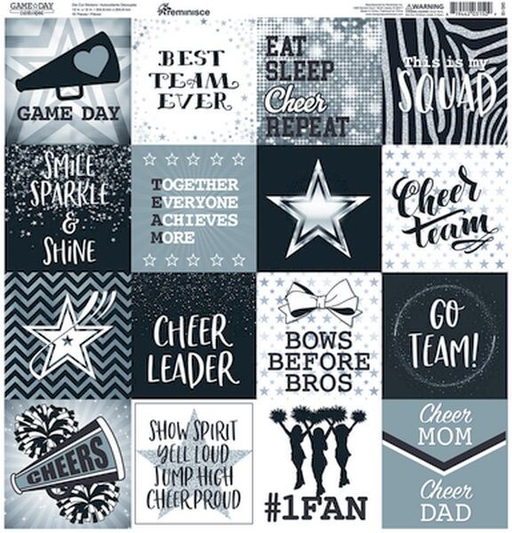 Reminisce Game Day: Cheerleading Stickers