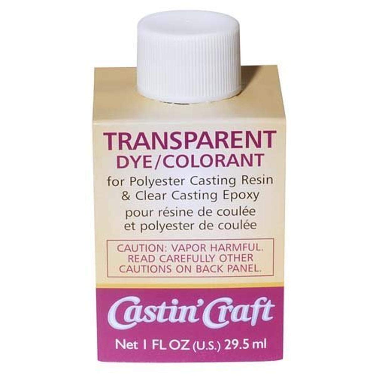 Environmental Technology 1-Ounce Casting' Craft Transparent Dye, Blue