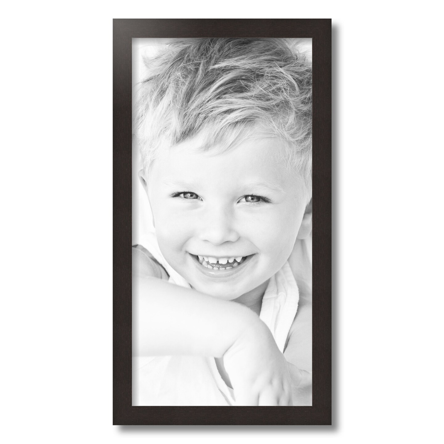 ArtToFrames 12x24 Inch Silver Picture Frame, This 1.25 Inch Custom MDF Poster Frame is Available in Multiple Colors, Great for Your Art or Photos - Comes with Regular Acrylic and  Foam Backing 3/16 inch (V-FRBW26-12x24)