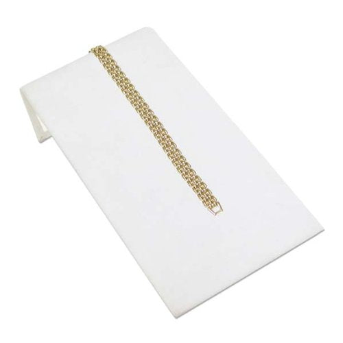Jewelry Display Bracelet Ramp White 4-3/4&#x22;Wide