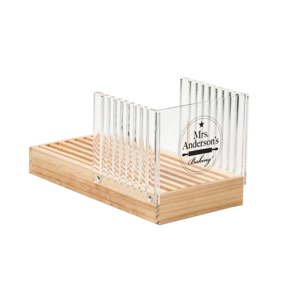 Mrs. Anderson’s Baking Bread Cutter Slicing Guide with Crumb Catcher, 12.5-Inches x 6.375-Inches