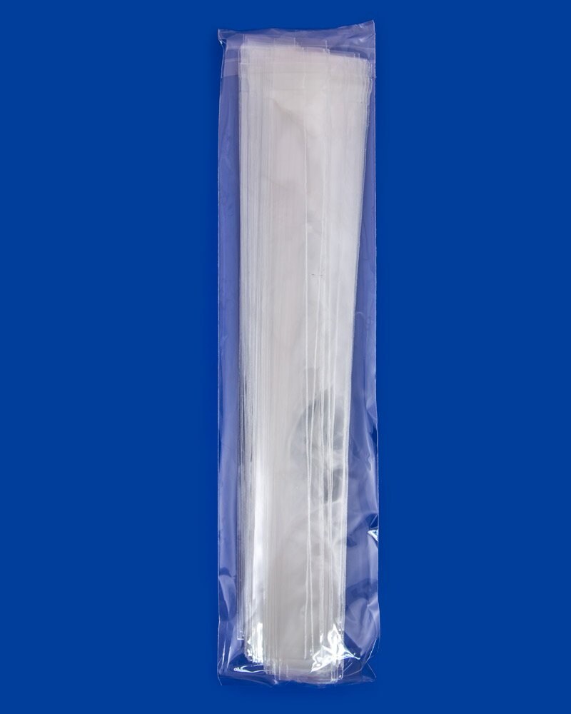 Resealable Polypropylene Bags 1x10 (OPP Bags) (Package of 100)