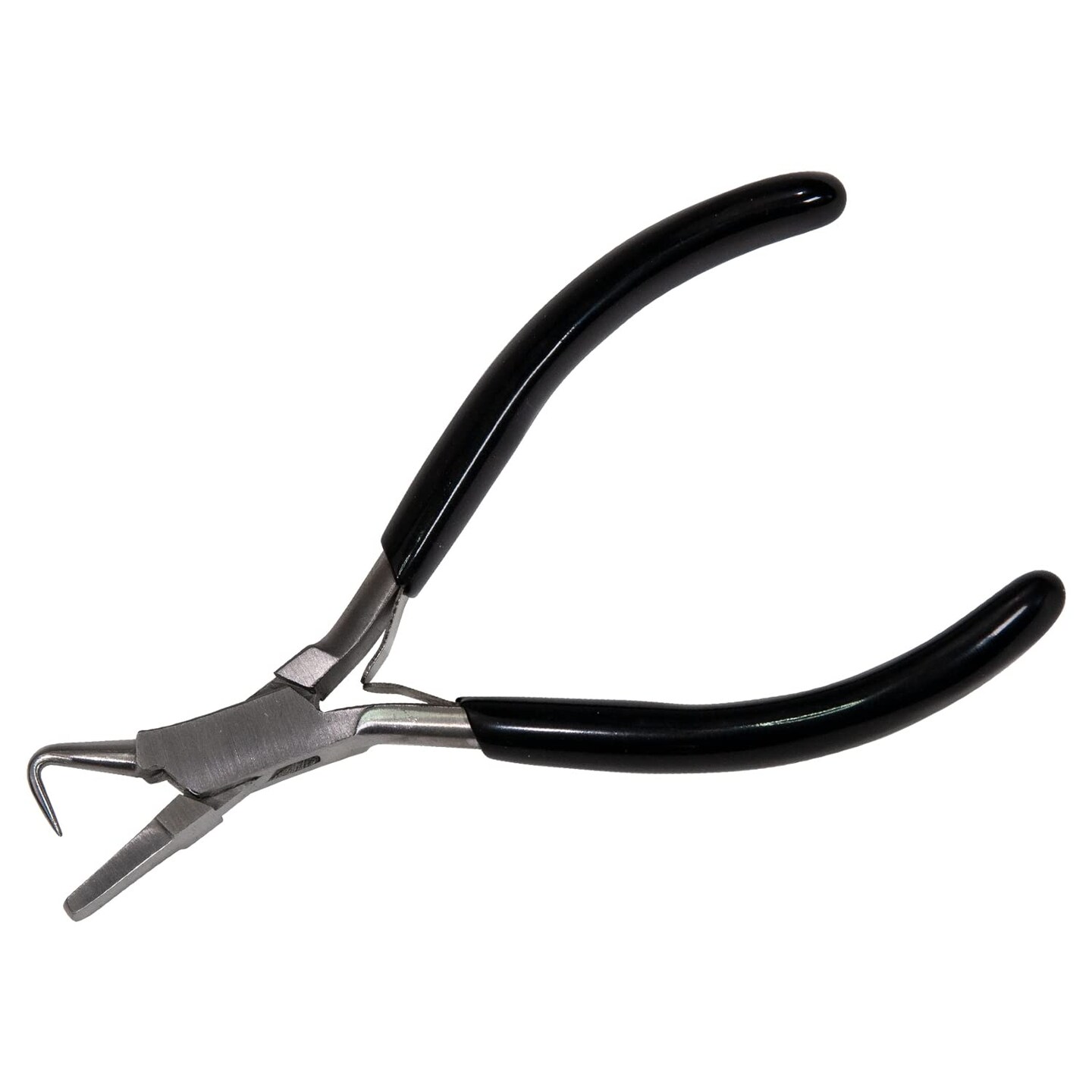 5-1/4" Hooked Jaw Dimple Forming Pliers 1 MM with Black Handle Jewelry Making Wire Metal Forming Bending Shaping Tool
