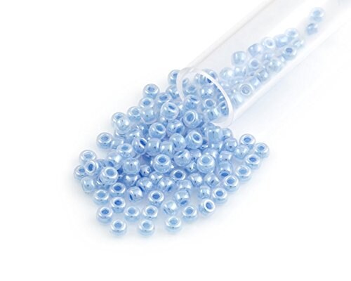 Miyuki Round Rocaille Seed Bead 8/0 Ceylon Periwinkle Blue